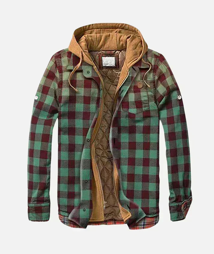 Chaqueta de patchwork a cuadros