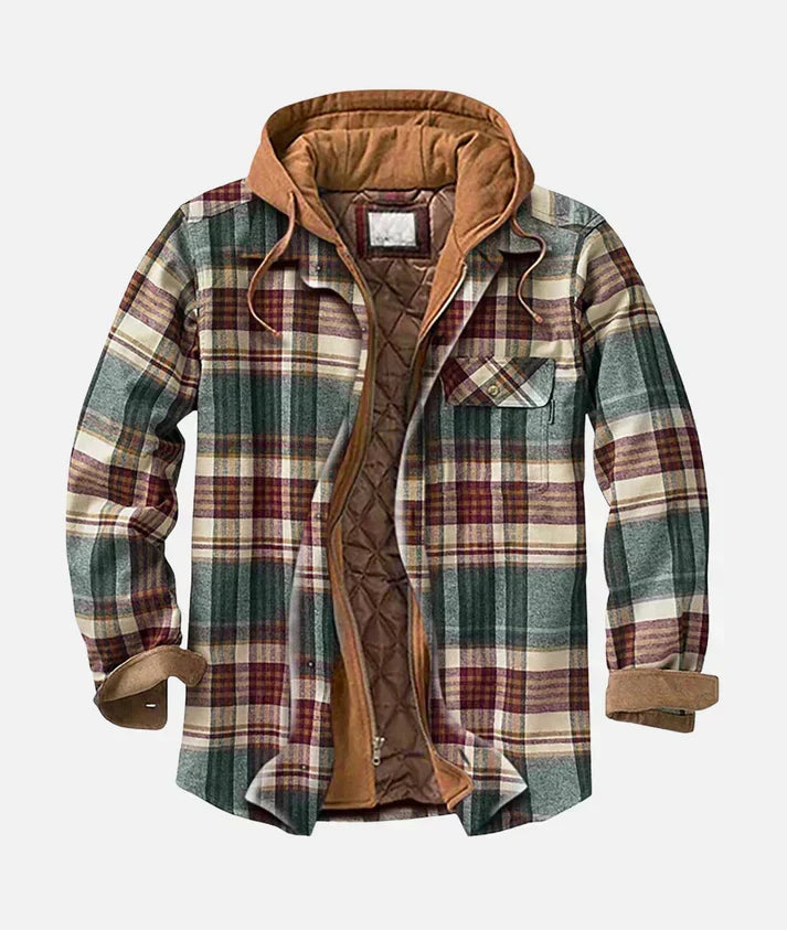 Chaqueta de patchwork a cuadros