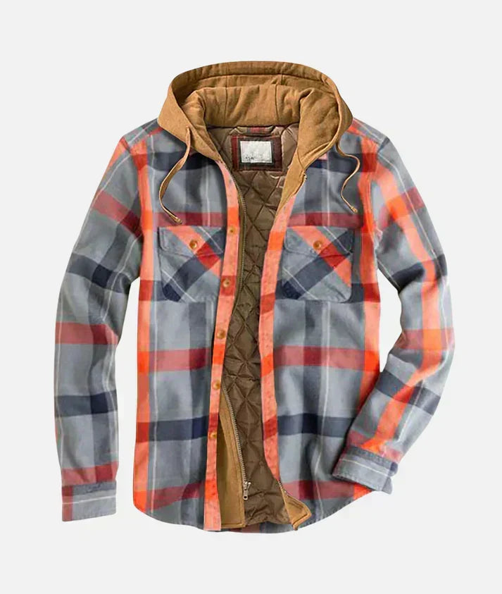 Chaqueta de patchwork a cuadros