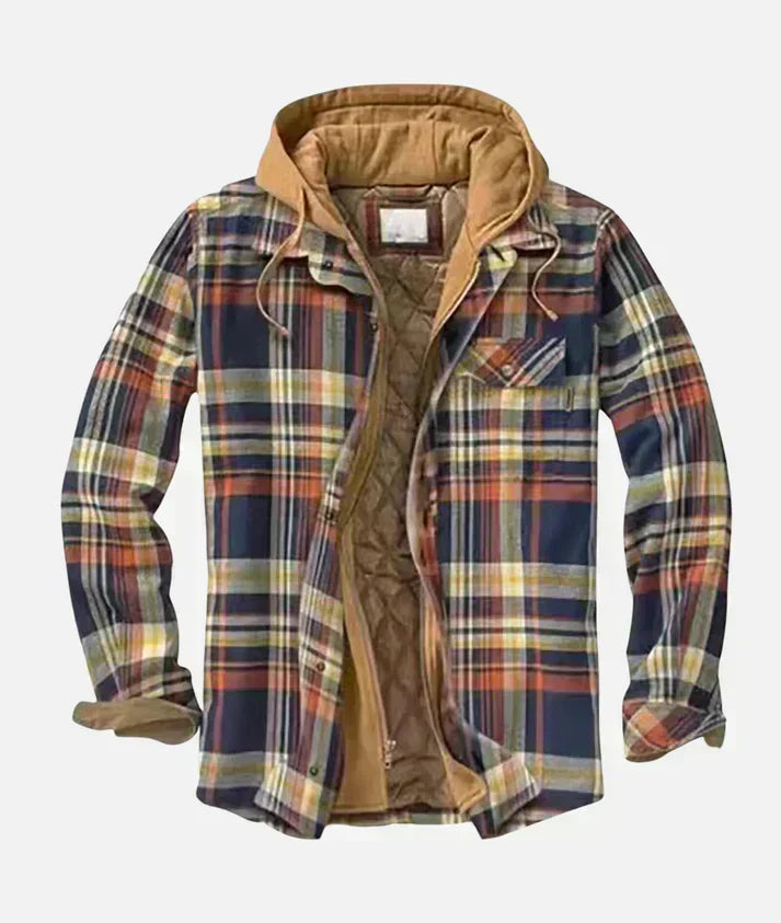 Chaqueta de patchwork a cuadros