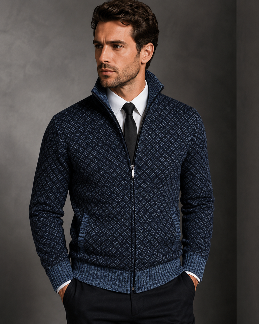 Cárdigan clásico y elegante para hombre
