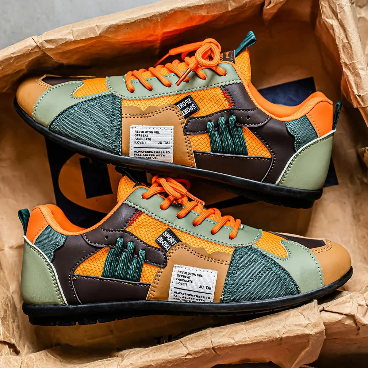 Vic | Zapatillas retro de colores