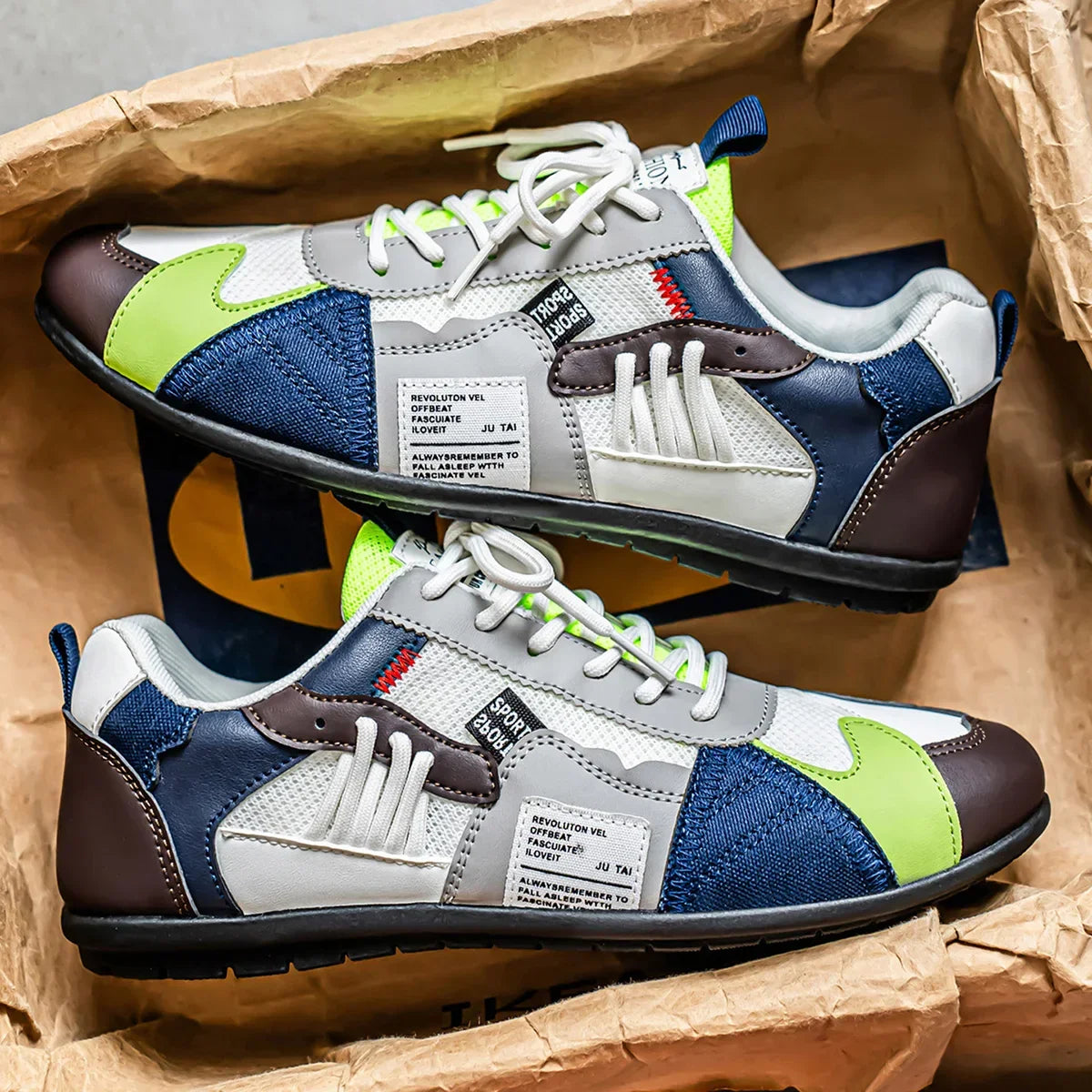 Vic | Zapatillas retro de colores