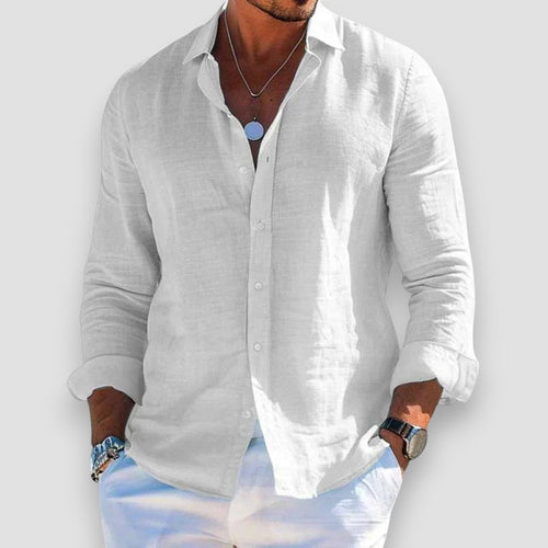 Antonio Camisa de verano de tejido suave