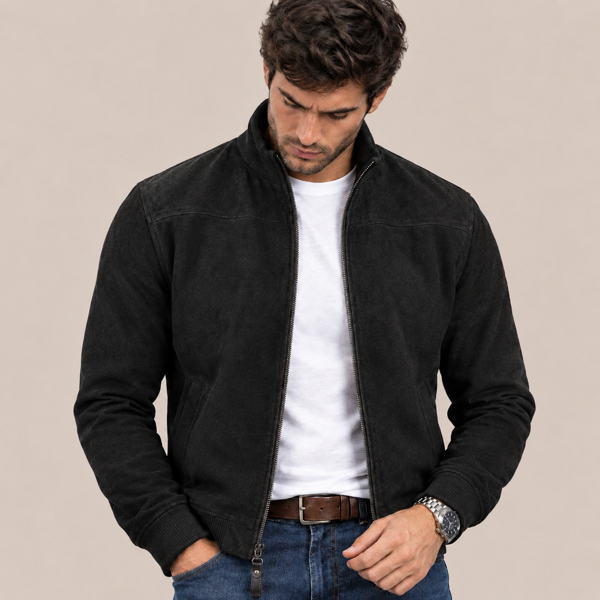 Chaqueta Bomber Entretiempo