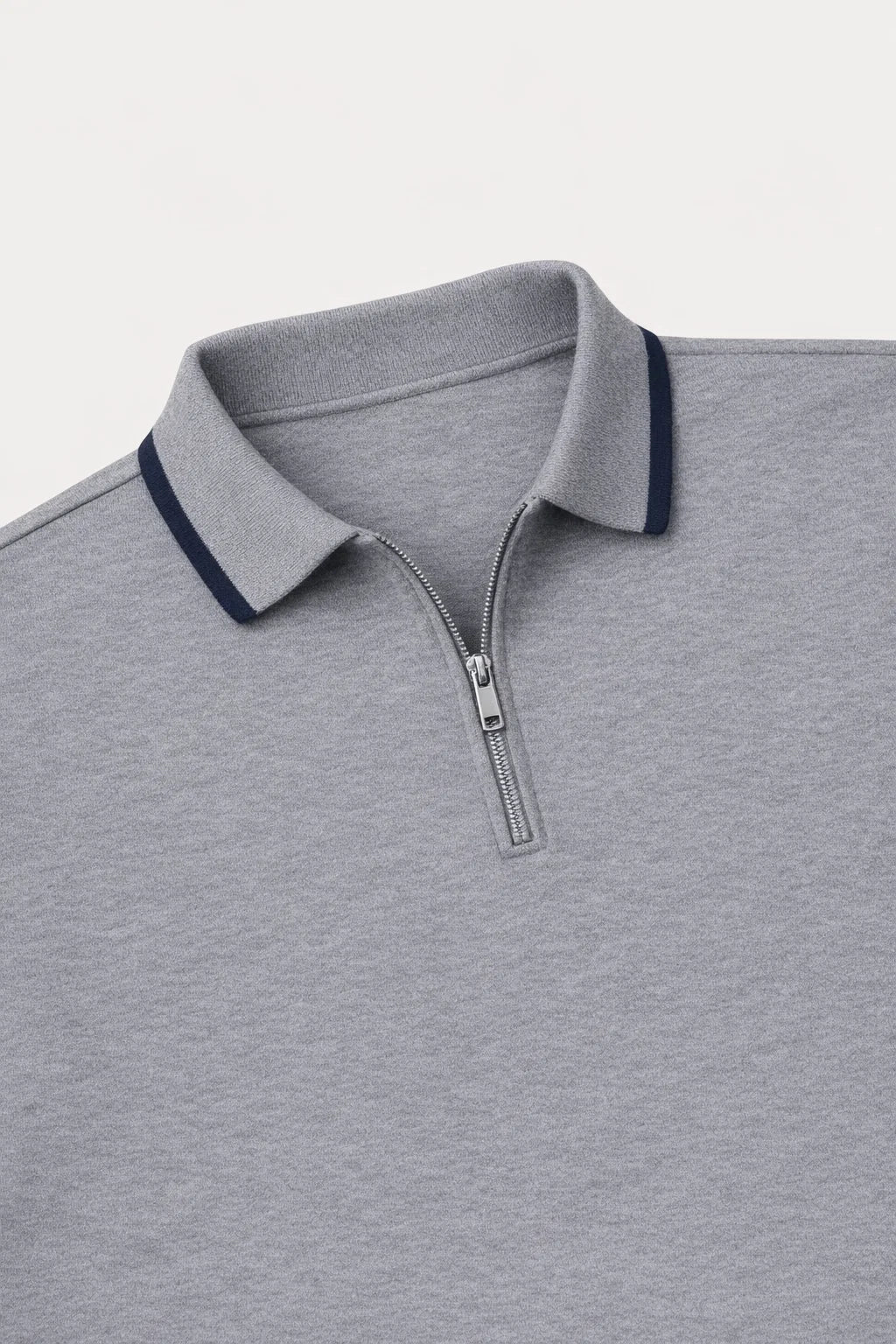 Polo de ciudad gris extrafino